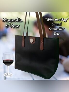Magnolia & Vine Wine in a Bag Grand Sommelier Tote